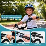 4-Pack Kids Non-Slip Bicycle Handlebar Grips