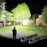 2 Pack Military Grade Tactical Flashlights - 3000 Lumens