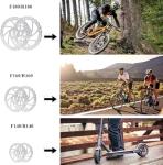 RUJOI Aluminum Disc Brake Kit for Bikes