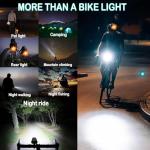 VICTAGEN 8000 Lumens Rechargeable Bike Lights