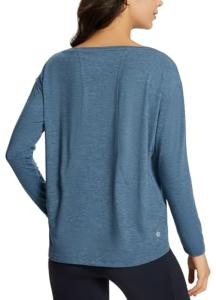 BALEAF Women's Quick Dry Long Sleeve Workout Tee