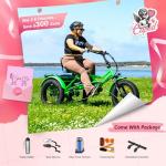 ADDMOTOR 750W Electric Trike for Adults, Orange