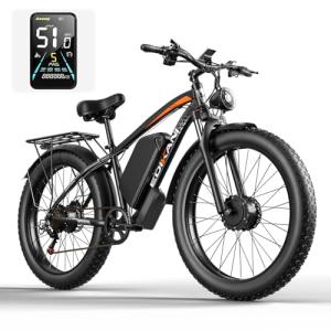 5000W Dual Motor Fat Tire Electric Bike