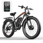 5000W Dual Motor Fat Tire Electric Bike