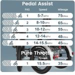 MOONCOOL Folding Electric Trike for Adults