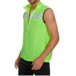 Men's High Visibility Reflective Windbreaker Vest, Yellow
