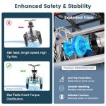 MOONCOOL Folding Electric Trike for Adults