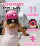 Kids Bicycle Helmet for Girls 52-58cm