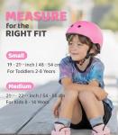Kids Bicycle Helmet for Girls 52-58cm