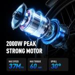 GENBAIKO 1500W Electric Mountain Bike, 29", 80 Miles