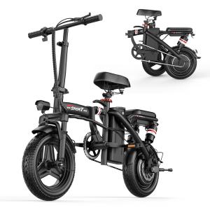 ASKGO 1500W Lightweight Folding Electric Bike 30MPH