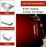 Ultra Bright USB Rechargeable Bike Tail Lights - 2 Pack