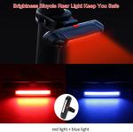 Ultra Bright USB Rechargeable Bike Tail Lights - 2 Pack