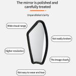 Rotatable Handlebar Mirrors for Bikes - Pair