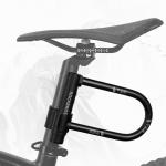 ROCKBROS Steel Carbon U-Lock with Bracket and Keys