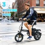 Askmy 14" Pro Folding Electric Bike - 750W