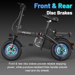 Askmy 14" Pro Folding Electric Bike - 750W