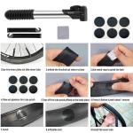 Portable Bike Tire Repair Kit with Pump