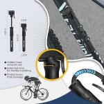 Portable Mini Bike Pump with Repair Kit