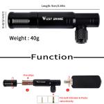 West Biking 2-in-1 CO2 Bike Pump and Repair Tool