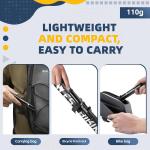 Portable Mini Bike Pump with Repair Kit