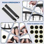 Portable Mini Bike Pump with Repair Kit