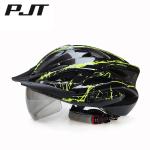 PJT 4-in-1 Adult Bike Helmet with Visor & Goggles