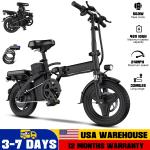 560W 14" Foldable Electric Bike for Commuting