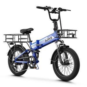 Aipas 1500W 20" Folding Electric Fat Tire Bike
