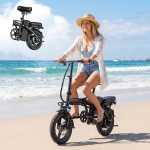 560W Foldable Electric Bike for Commuting 24MPH