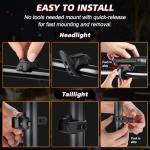 Ascher Ultra Bright USB Bike Light Set