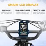 Aipas 1500W 20" Folding Electric Fat Tire Bike