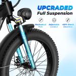 PRO 1800W Electric Fat Tire Mountain Bike