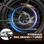 Electric Mountain Bike with 4500W Motor & 48V Battery