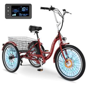 MOONCOOL 350W Electric Tricycle for Adults