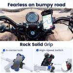Motorcycle Phone Mount - Anti-Shake Bike Holder