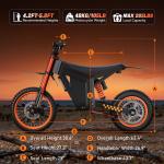 48V 21Ah 3000W Electric Mountain Bike