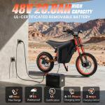 48V 21Ah 3000W Electric Mountain Bike