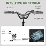 Mooncool 1100W Electric Fat Tire Tricycle for Adults
