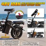 560W 14" Foldable Electric Bike for Commuting