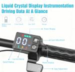 500W Folding Electric Bike with Removable Battery