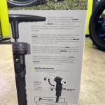 JoeBlow Booster Floor Pump with Gauge for Tubeless
