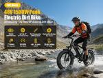 1500W Fat Tire Electric Mountain Bike 26