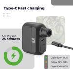 ROCKBROS Portable Mini Electric Bike Pump 100PSI