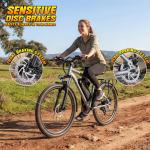 720W Electric Bike for Adults - 25mph, 50 Miles