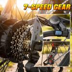 720W Electric Bike for Adults - 25mph, 50 Miles