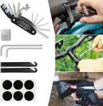 Bike Repair Kit with Tire Pump and Tools