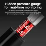 Rockbros Compact Bicycle Pump 220PSI with Gauge