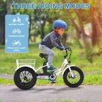 MOONCOOL 3-Wheel Electric Tricycle 250W 16-Inch