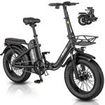 Hikeep 16" 500W Folding Electric Bike for Adults